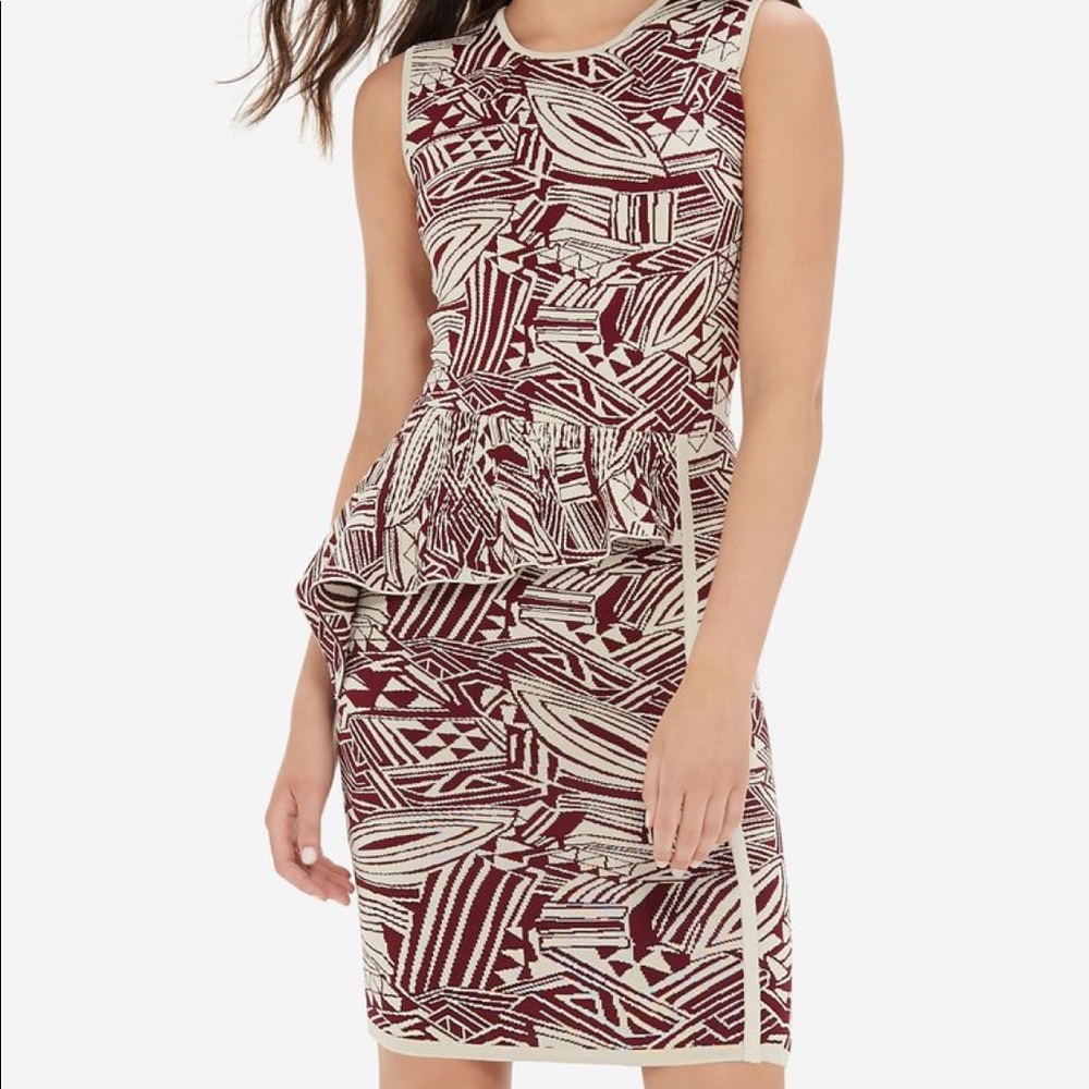 Eva Longoria Dress Collection peplum pencil dress